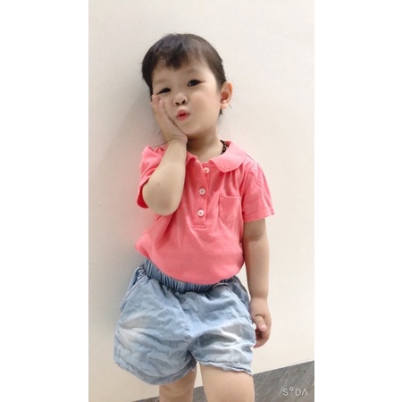 Áo polo bé gái hãng Gym.bo.ree xuất dư xịn