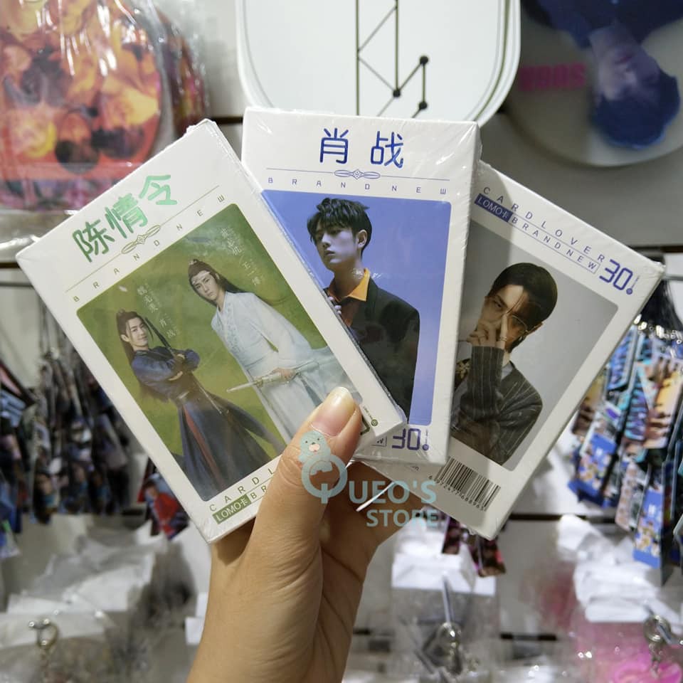 Set 30 lomo card Trần Tình Lệnh, Tiêu Chiến, Vương Nhất Bác