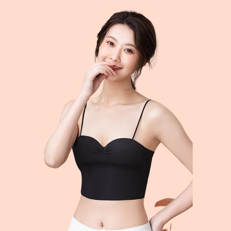 Áo Bra Su Dán Dài Su Official Áo Lót Nữ Mút Mỏng 2 Dây 558