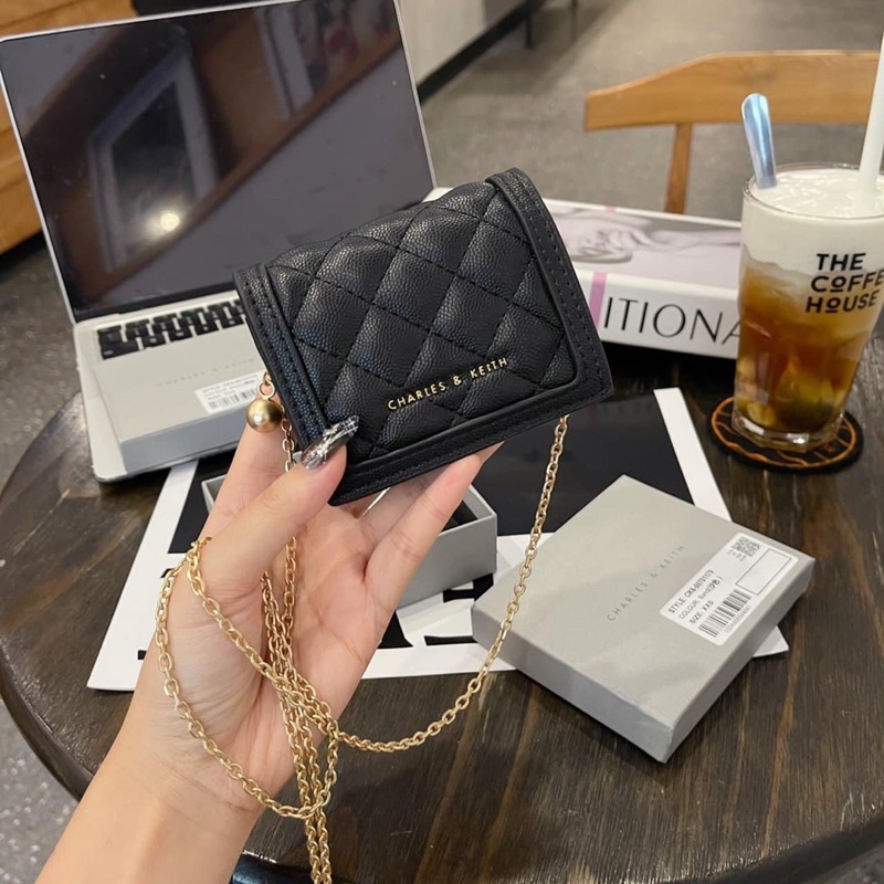 TÚI VÍ MINI CNK 2 MÀU FULL BOX