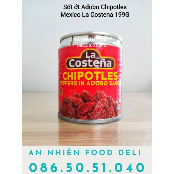 Sốt Ớt Mexico Chipotles La Costena Peppers Adobo