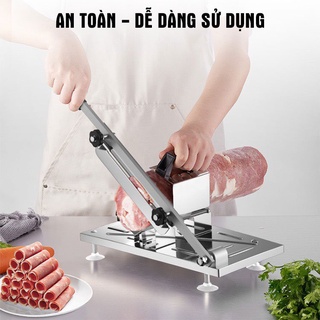 Máy thái thịt đông lạnh, dao cắt thịt bò, làm bếp đa năng- không gỉ, siêu bền!