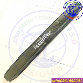 Bao Cần câu cá Shimano Màu Xanh camo dài 1m2-1m5-1m6-1m7-túi đựng cần câu cá-bao đựng cần