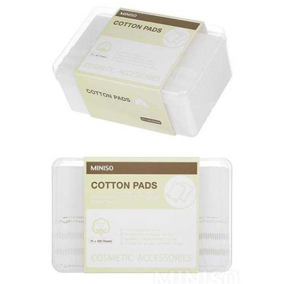 Bông Tẩy Trang Miniso Cotton Pads 475 Miếng