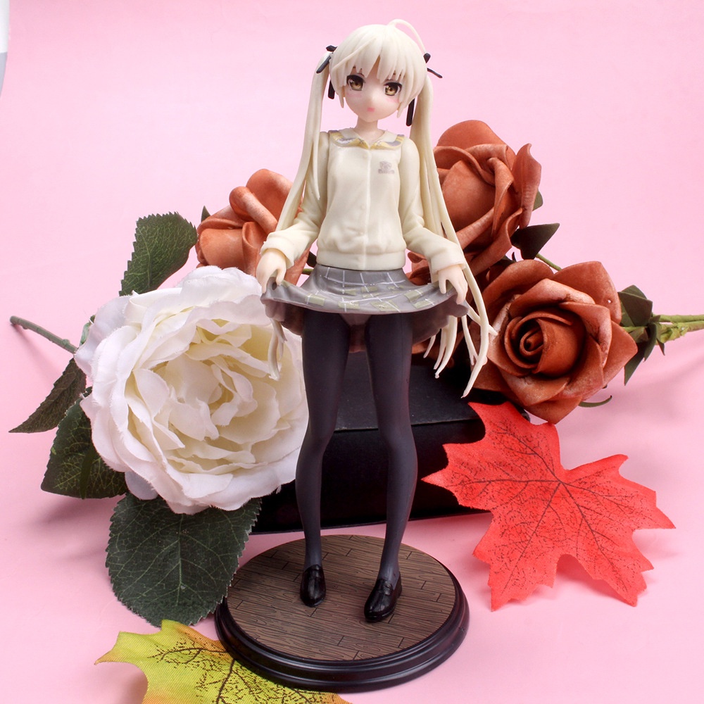 YIYU 1 mô hình nhân vật Yosuga no Sora Kasugano mặc kimono đáng yêu bằng PVC 17cm