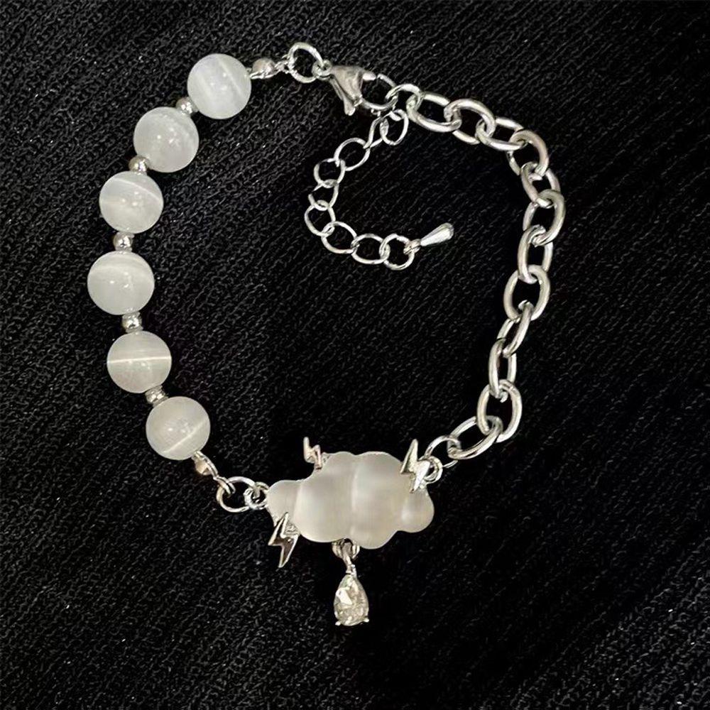 Khuyên Tai Vòng Tay Chuỗi Hạt Hình Đám Mây Cổ Điển Sang Trọng Cho Nữ MXGOODS