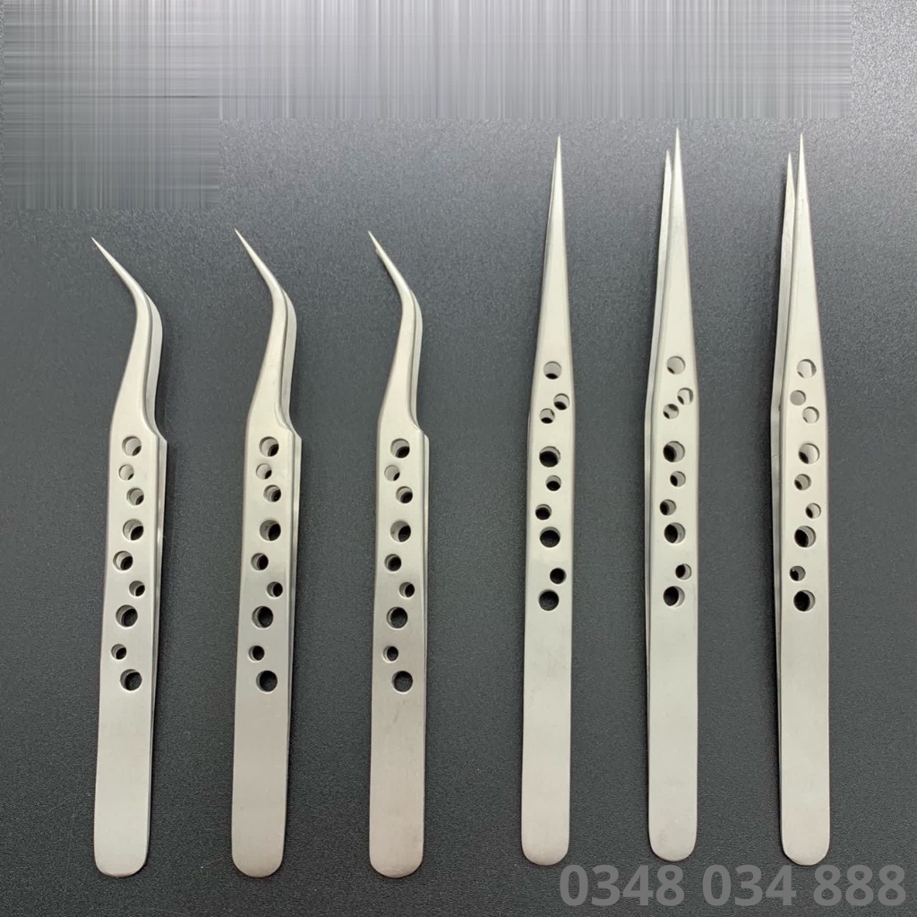 Nhíp lỗ nối mi, tách mi , gắp mi