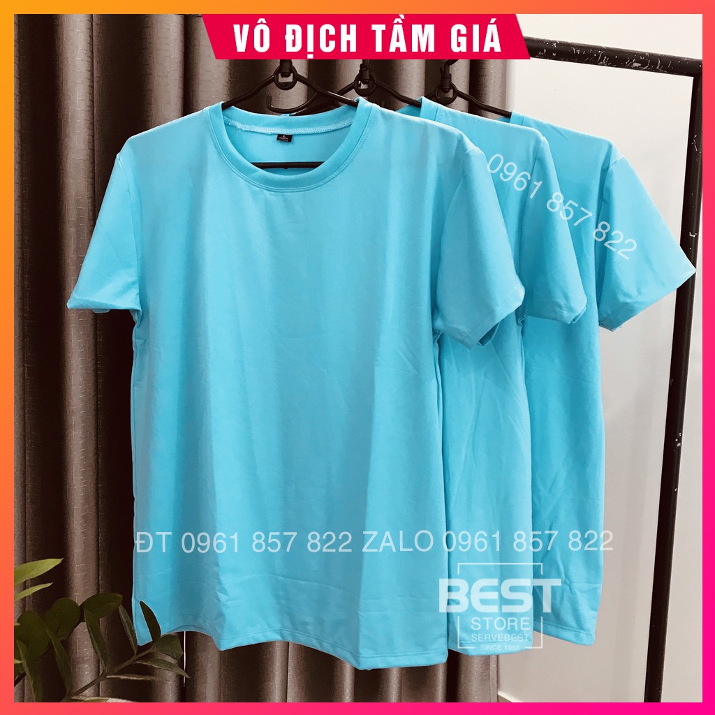 ÁO THUN XANH THIÊN THANH GIÁ RẺ