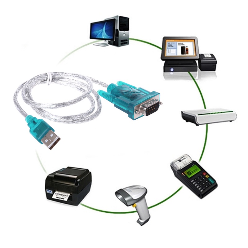 Cáp Chuyển Đổi USB Sang Cổng RS232 9 Pin DB9 Chuyên Dụng
