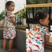 Combo 3 váy lanh chỉ 150k