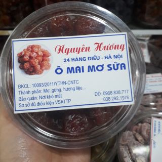 Ô mai mơ sữa 300g 60k