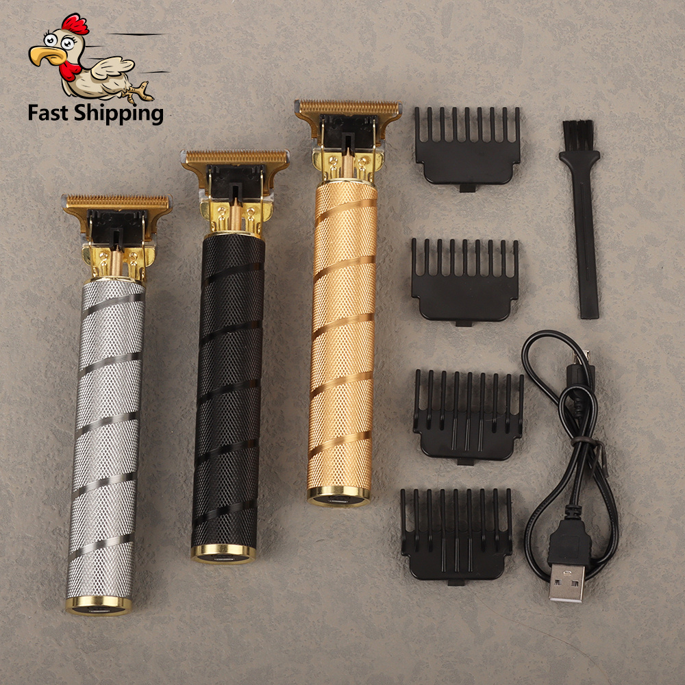 2021 USB T9 Tông Đơ Cắt Tóc Điện Chuyên Nghiệp Tông Đơ Cắt Tóc Máy Cạo Râu Râu Nam Máy Cắt Tóc Cho N