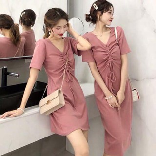 Váy xuông rút ngực