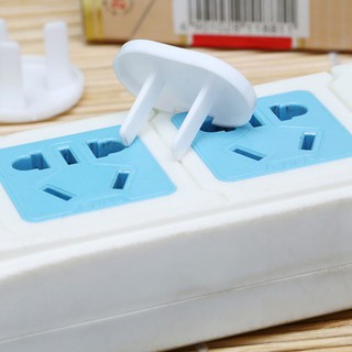 10 Nắp đậy ổ cắm điện chống giật loại 2 chân bảo vệ an toàn cho bé