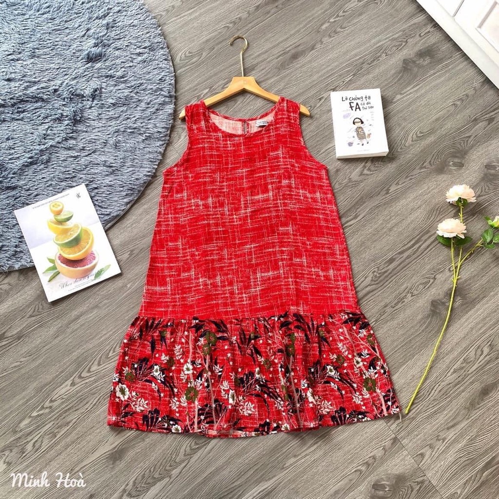 FREESHIP 50k_ Váy hoa đũi 3 tầng dây bèo cực đẹp | BigBuy360 - bigbuy360.vn