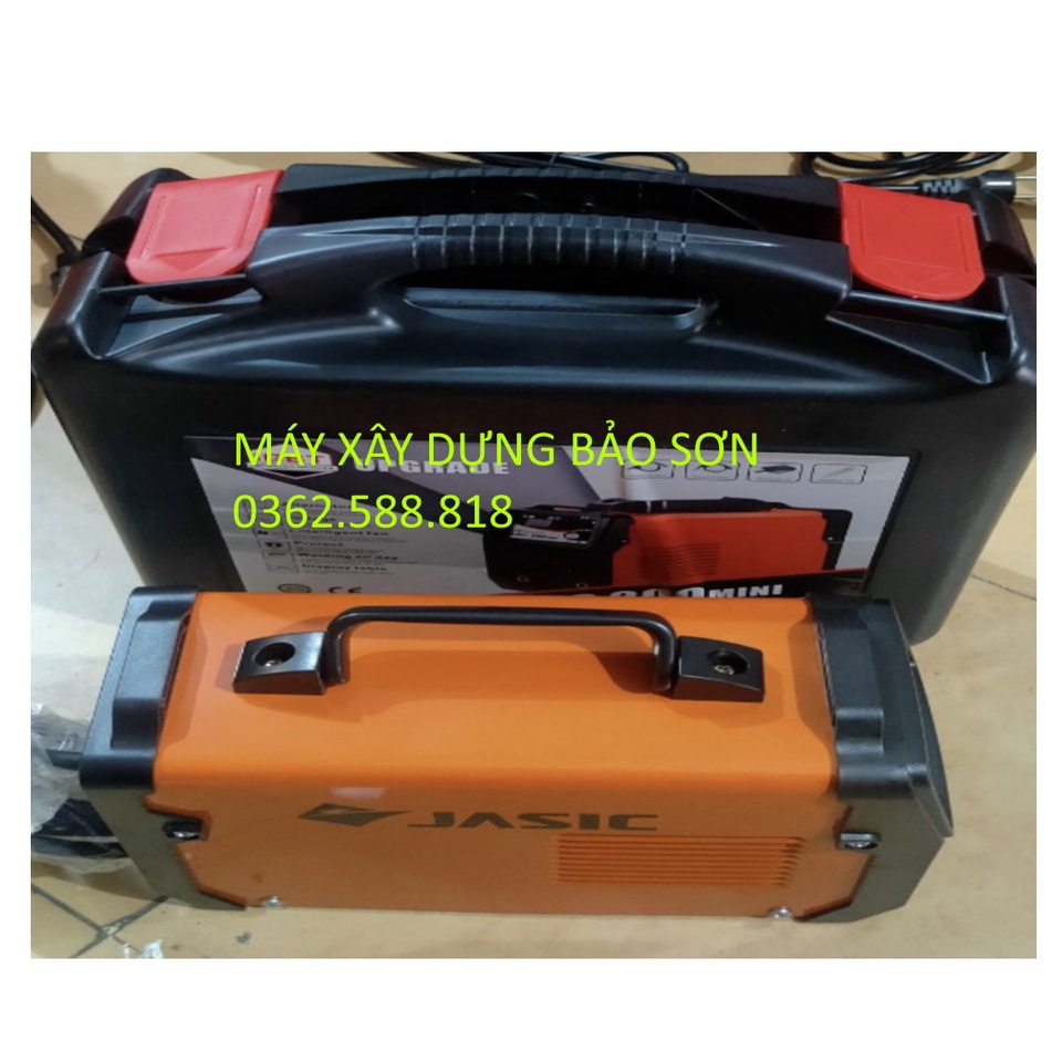 Máy hàn điện tử Arc 200 mini Máy hàn que 2.5mm hộp nhựa tiện dụng Bảo hành 12 tháng