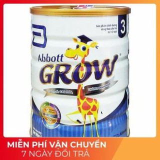 SALE  Sữa Bột Dinh Dưỡng Abbott Grow 3, 900g date 2023