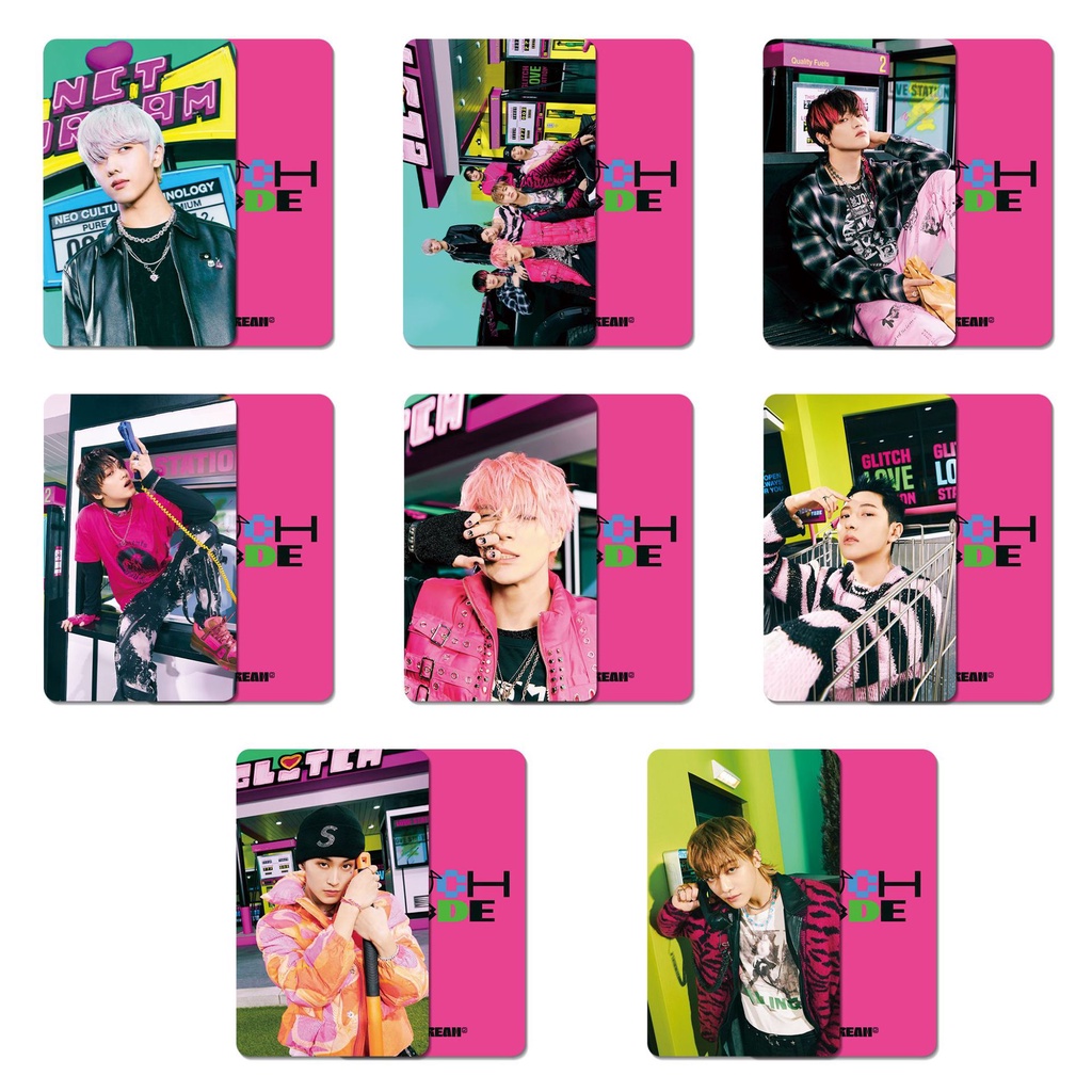 NCT DREAM Album Glitch Mode Photocard Official Card