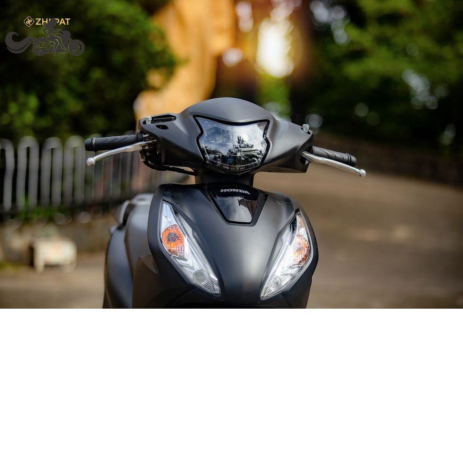 Đèn Pha Led 2 Tầng Xe Vision 2020-2022. Hàng Chính Hãng Bảo Hành Zhi.Pat Cao Cấp, Siêu Sáng. 2 Màu Trắng Bạc &amp; Đen Khói