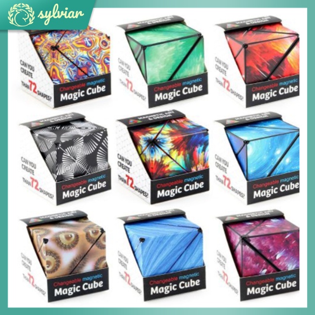 Đồ Chơi Khối Rubik 3d Từ Tính Nhiều Kiểu Dáng Độc Đáo Cho Bé