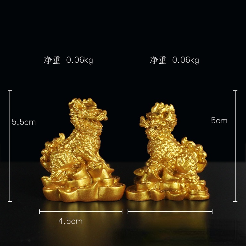 Bộ 2 Tượng May Mắn Dùng Để Trang Trí