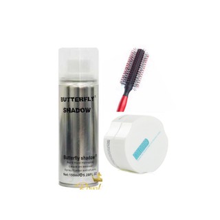 Combo gôm Butterfly Shadow 320ml và Sáp vuốt tóc Colonna tặng kèm lược tạo kiểu