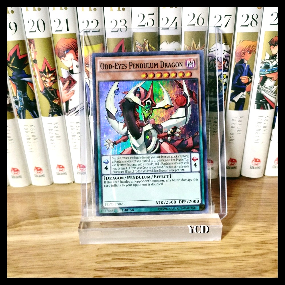 Thẻ bài yugioh chính hãng Odd-Eyes Pendulum Dragon – Super Rare