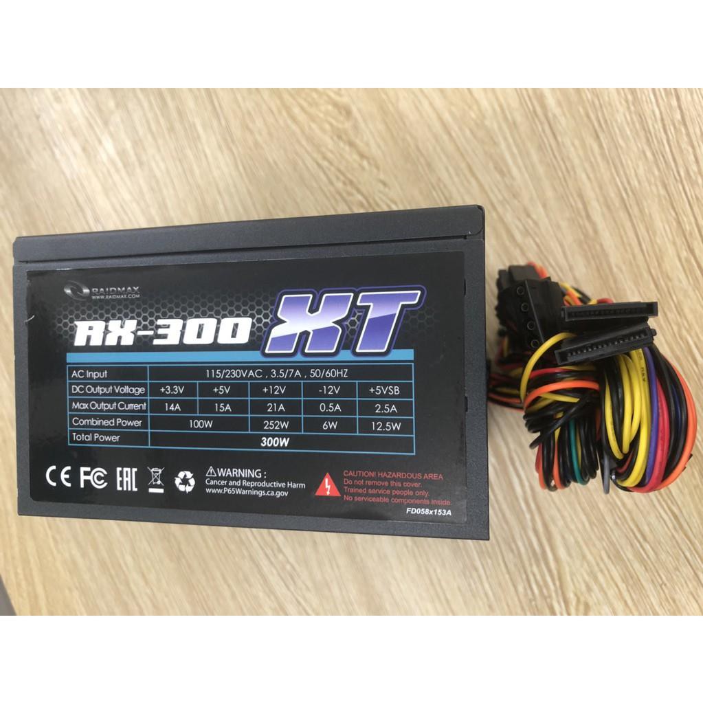 Nguồn máy tính Raidmax RX-300XT 300W