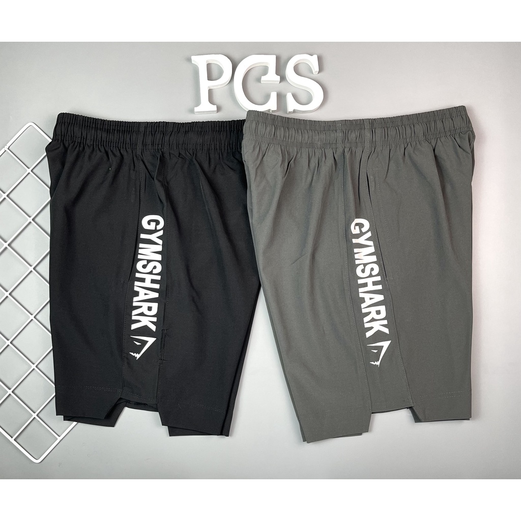 Quần Short Quần Đùi Gym Thể Thao Nam Gym Shark Vải Dù Pha Thoáng Nhẹ