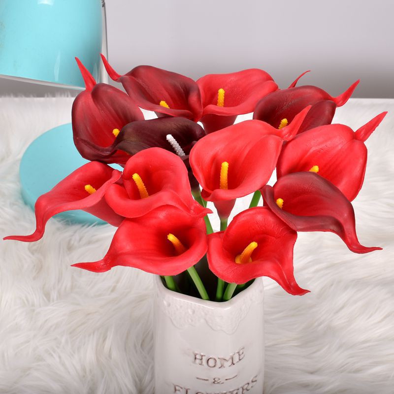 HOA RUM CALLA LILY Gốc Nam Phi - Hoa giả trang trí đẹp