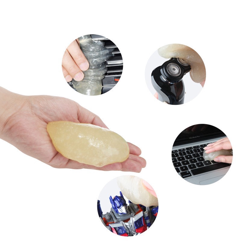 Keo dẻo làm vệ sinh nội thất xe hơi tiện dụng