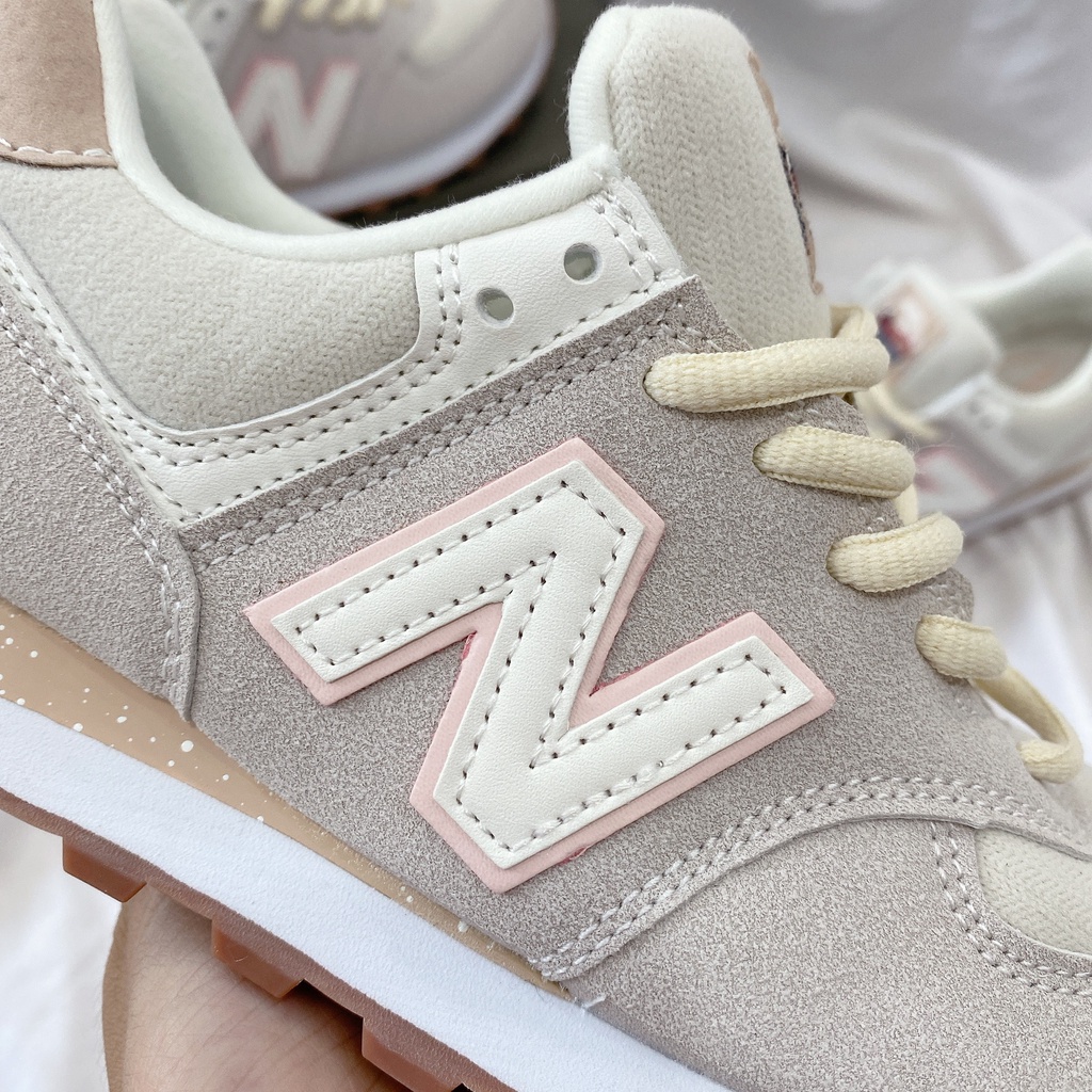 Giày Thể Thao Nam Nữ Ngô Thắng Newbalen 574 Kem