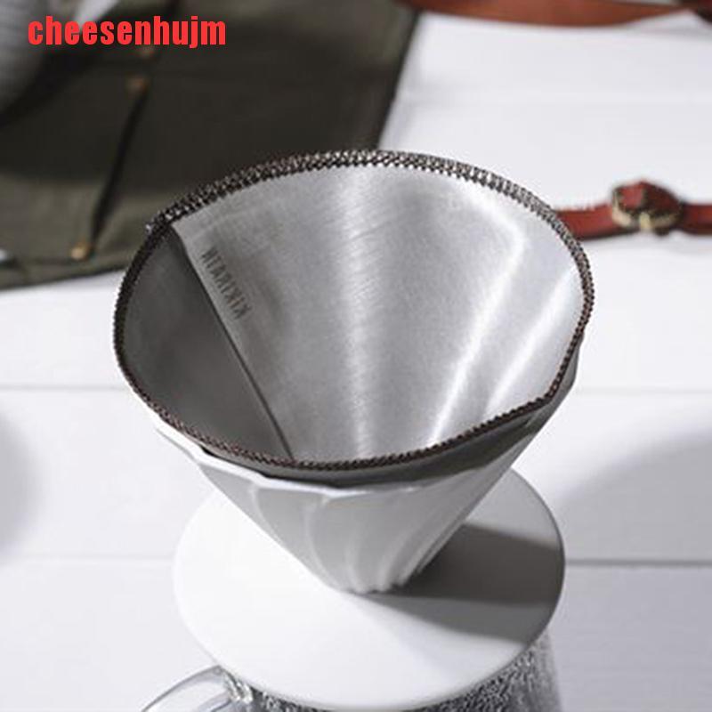 Lưới Lọc Cà Phê Bằng Thép Không Gỉ Có Thể Tái Sử Dụng