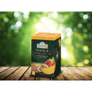 Trà ahmad đào và chanh dây 40g - ahmad peach & passion fruit tea