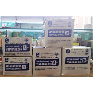 Bơm tiêm y tế từ 1cc đến 20cc Vinahankook