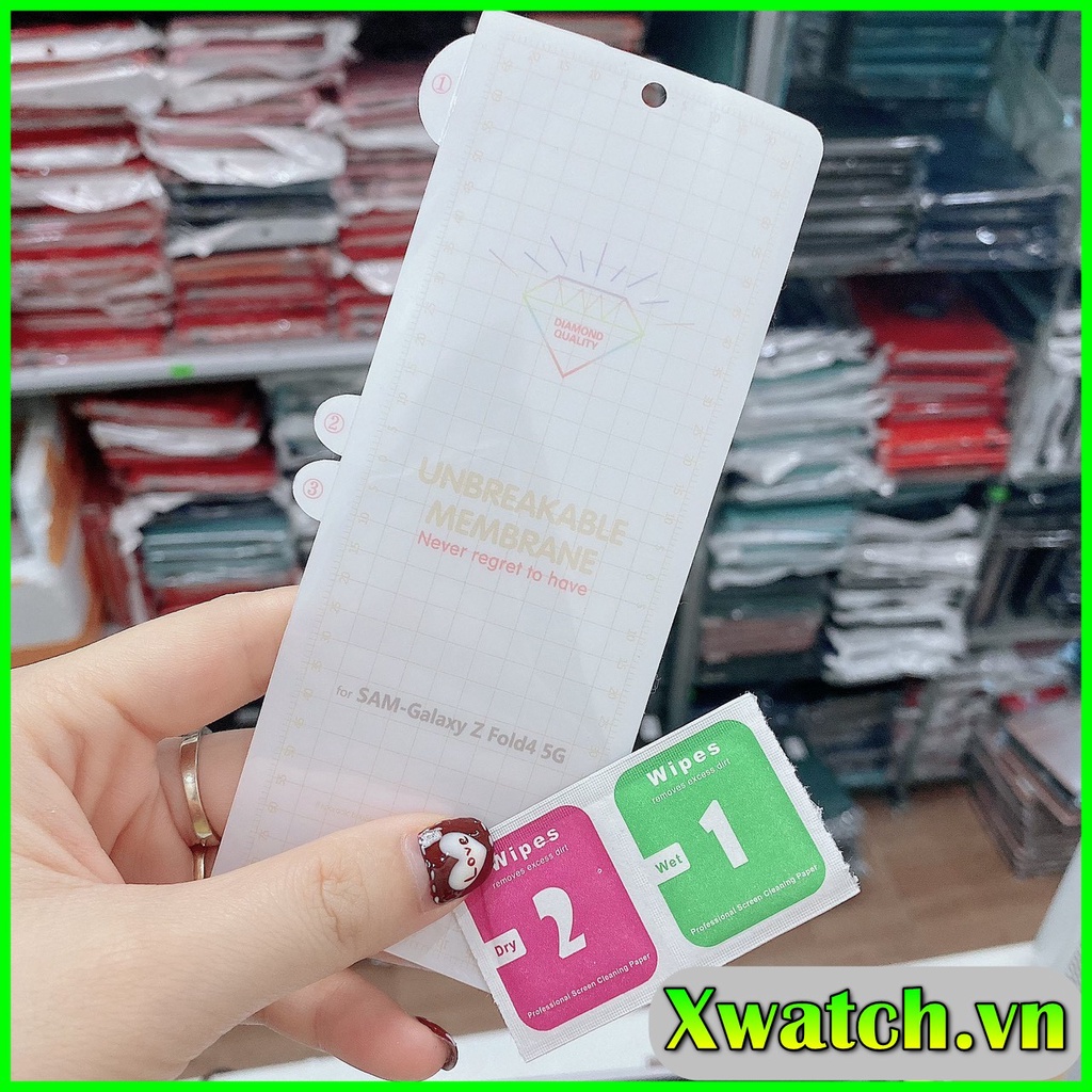 Bộ dán PPF chống xước ( mặt trc , mặt sau , viền , Mặt trong ) trong suốt cho SAMSUNG Galazy Z Fold 4