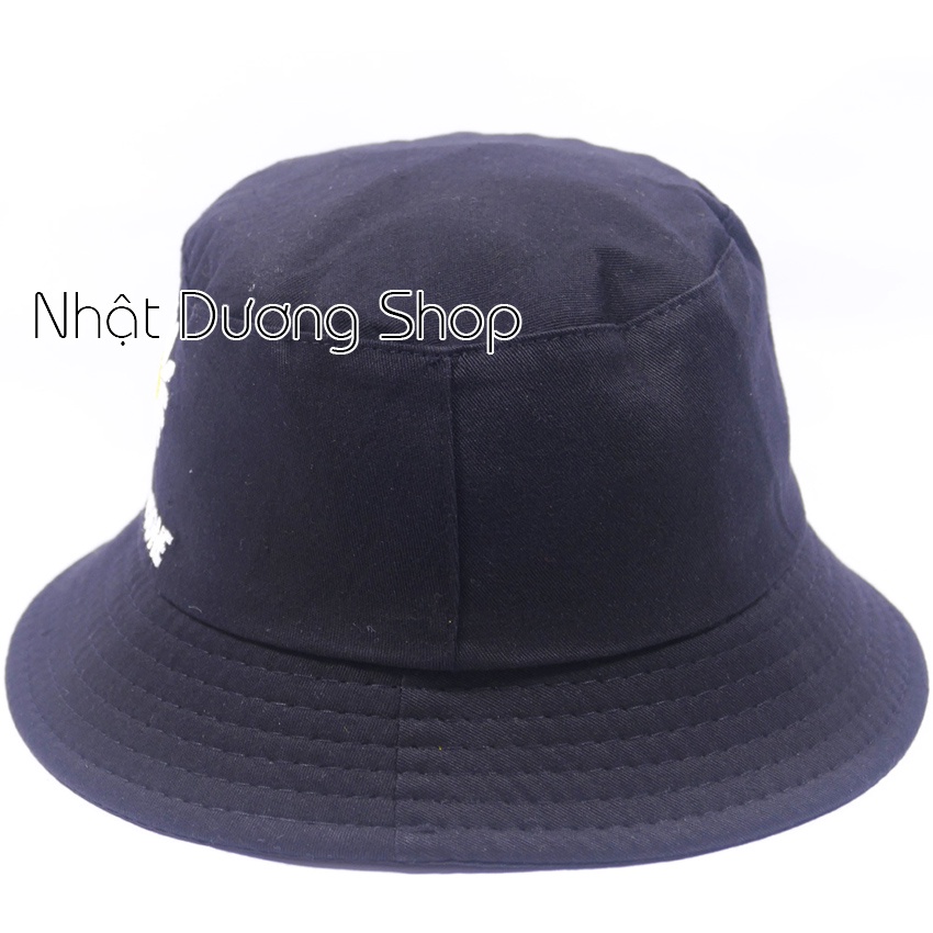 Mũ tai bèo, bucket em bé họa tiết hoa cúc - Chất liệu Cotton cao cấp rất đẹp cho bé