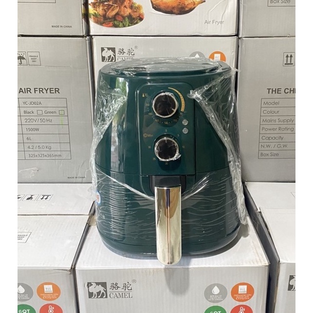 Nồi chiên không dầu Camel 6L và 6,5L chính hãng