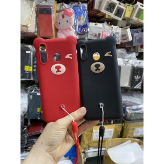Ốp Samsung M20 dẻo hình thú siêu cute