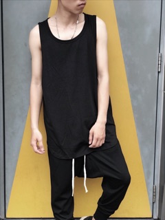 Áo tanktop layer màu đen