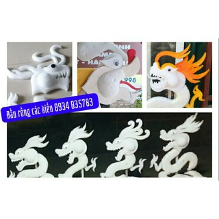 Xốp dẻo đầu rồng cắm hoa