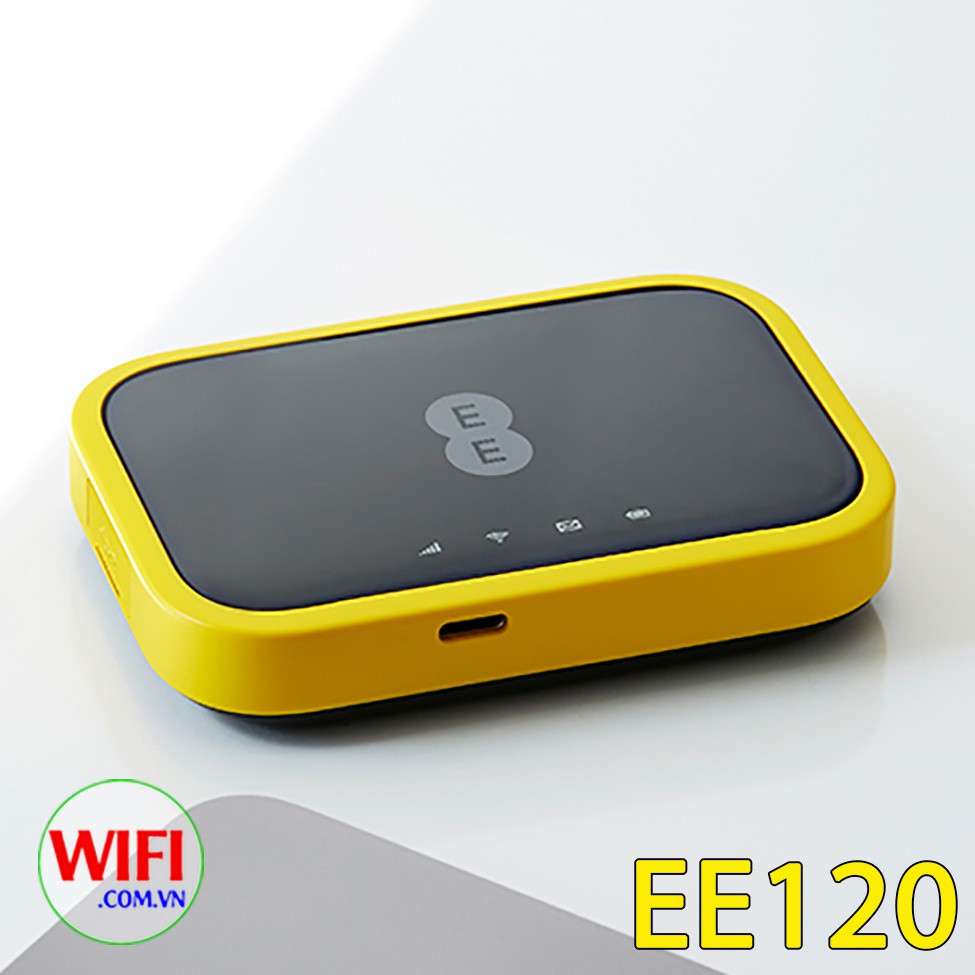 Bộ Phát Wifi 4G Cao Cấp Alcatel EE120, Tốc Độ 4G 600Mbps, Pin 4300mAh, Wifi 802.11ac Hỗ Trợ 20 Kết Nối