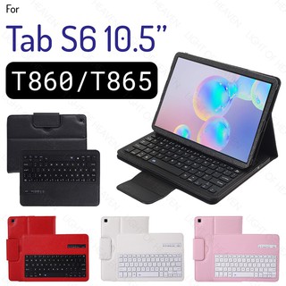 Bao da bảo vệ có bàn phím Bluetooth cho Samsung Galaxy Tab S6 10.5 T860 T865