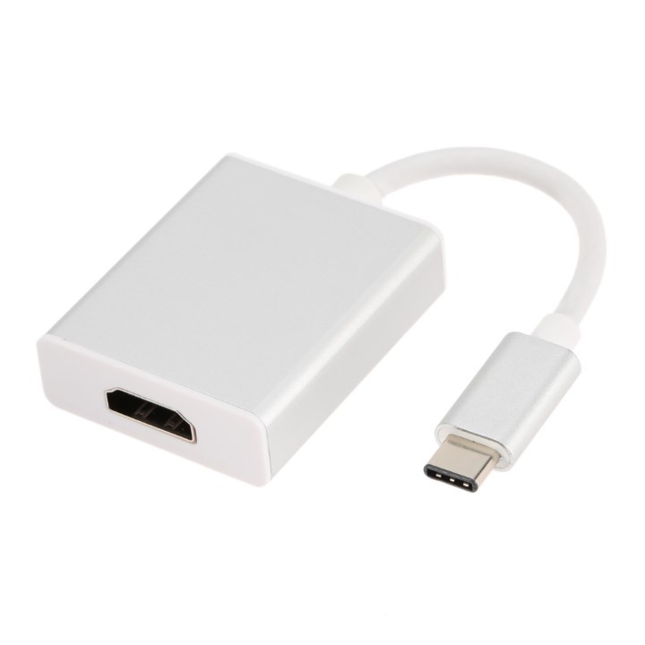 BỘ CHUYỂN USB 3.1 TYPE-C SANG CỔNG HDMI TỪ ĐIỆN THOẠI LÊN TIVI, MÀN HÌNH LCD, MÁY CHIẾU