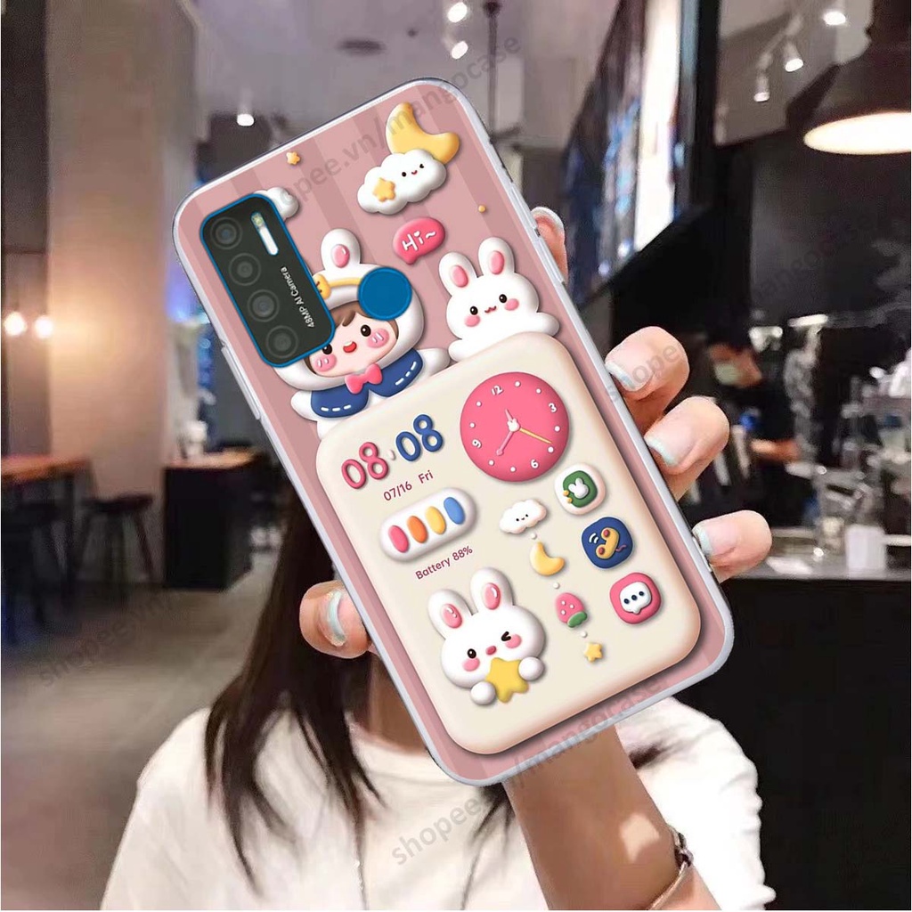 Ốp lưng Vsmart Star 5 / Joy 4 / Live 4 hình gấu, thỏ, đồng hồ cute dễ thương
