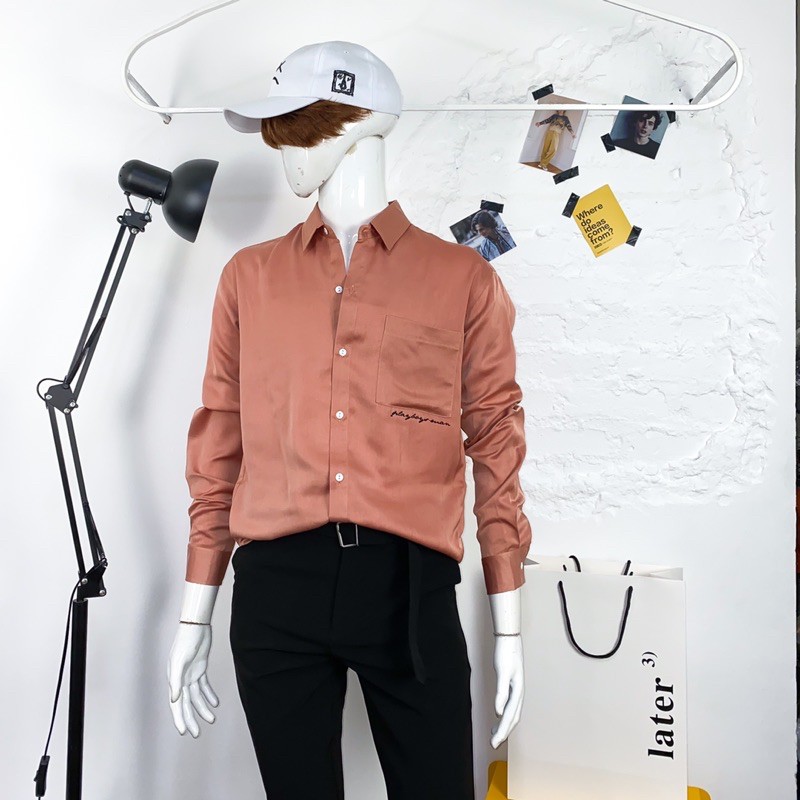 [6 Mã SALE] Áo Sơ Mi Nam Form Rộng Dài Tay Chất Vải Đũi Mềm Phong Cách Hàn Quốc Play Boys | BigBuy360 - bigbuy360.vn