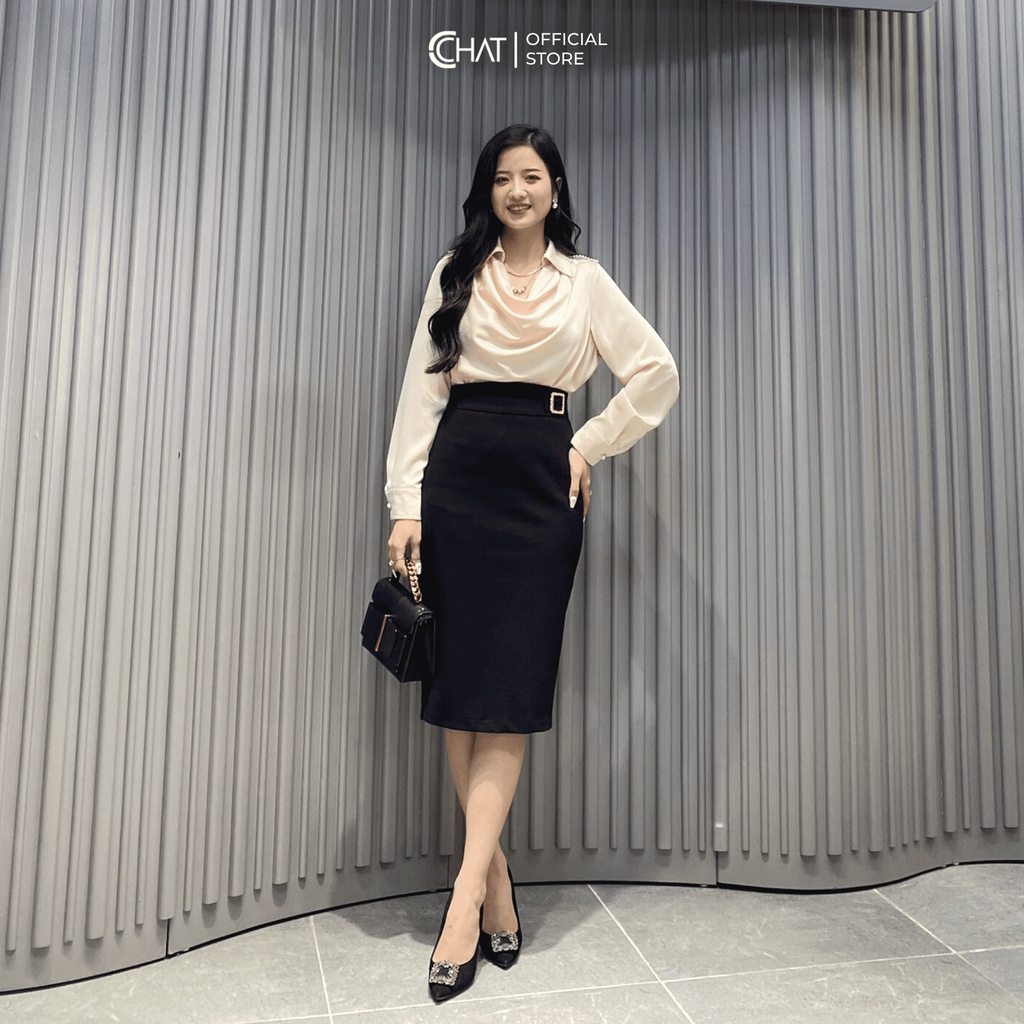 Áo cổ đức chui đầu CCHAT