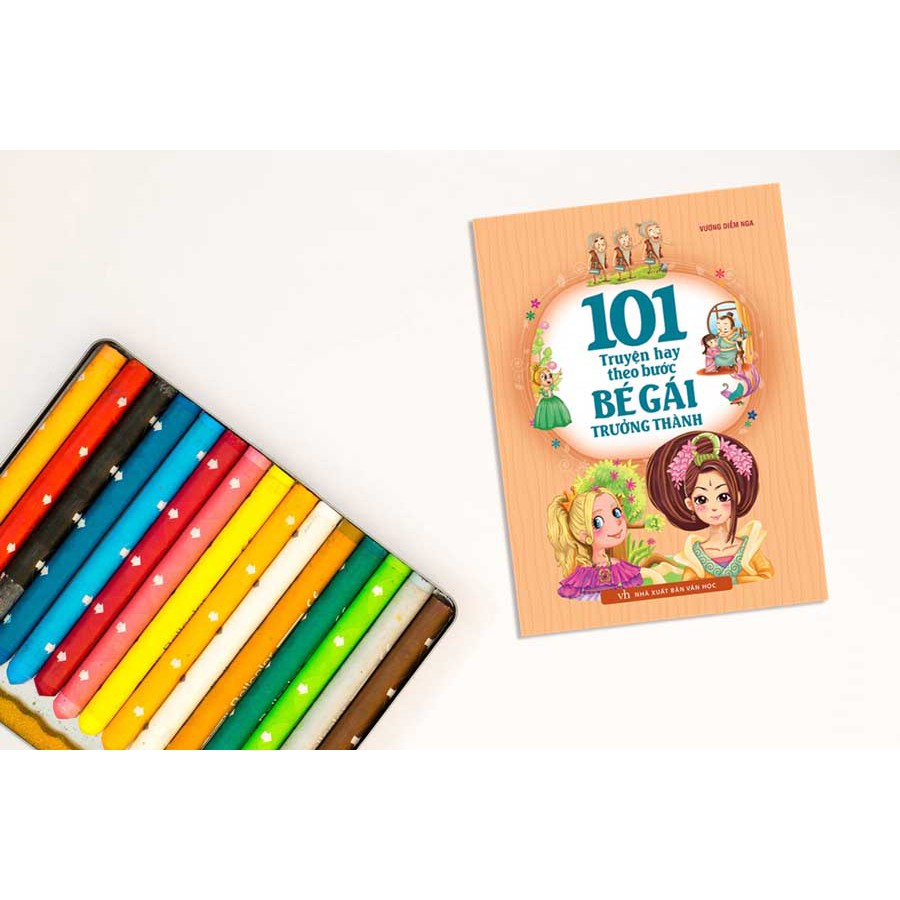 Sách - 101 Truyện Hay Theo Bước Bé Gái Trưởng Thành