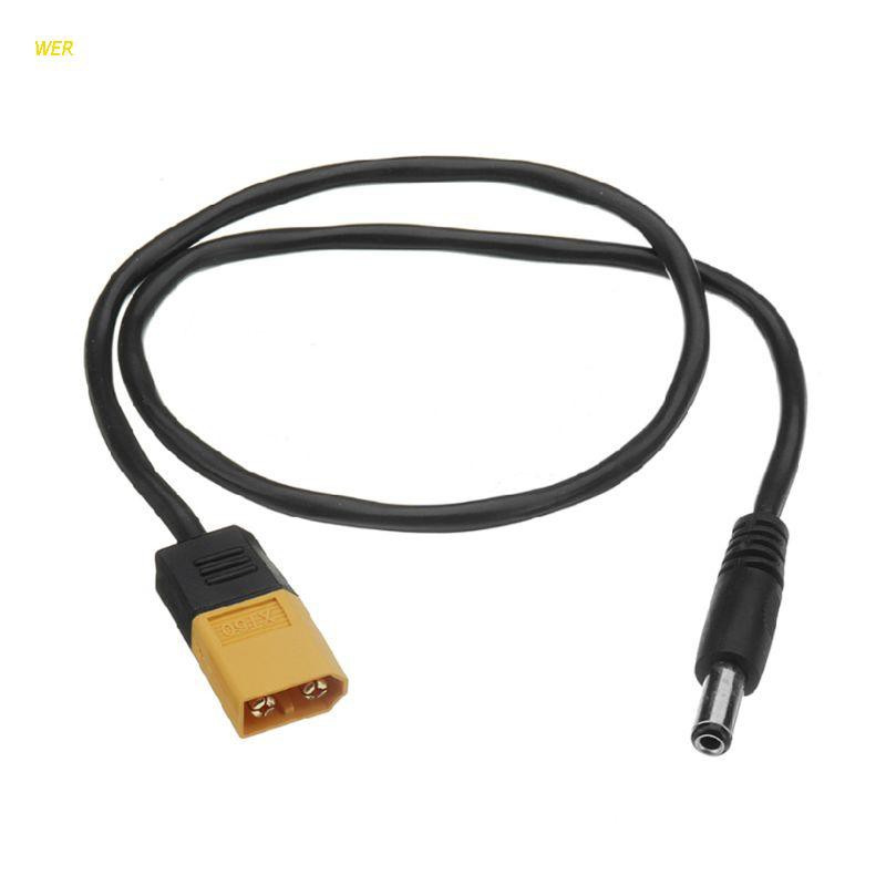 Dây Cáp Nối Nguồn Wer Xt60 Male Sang Male Dc5525 5.5x2.5mm Cho Máy Hàn Điện Ts100