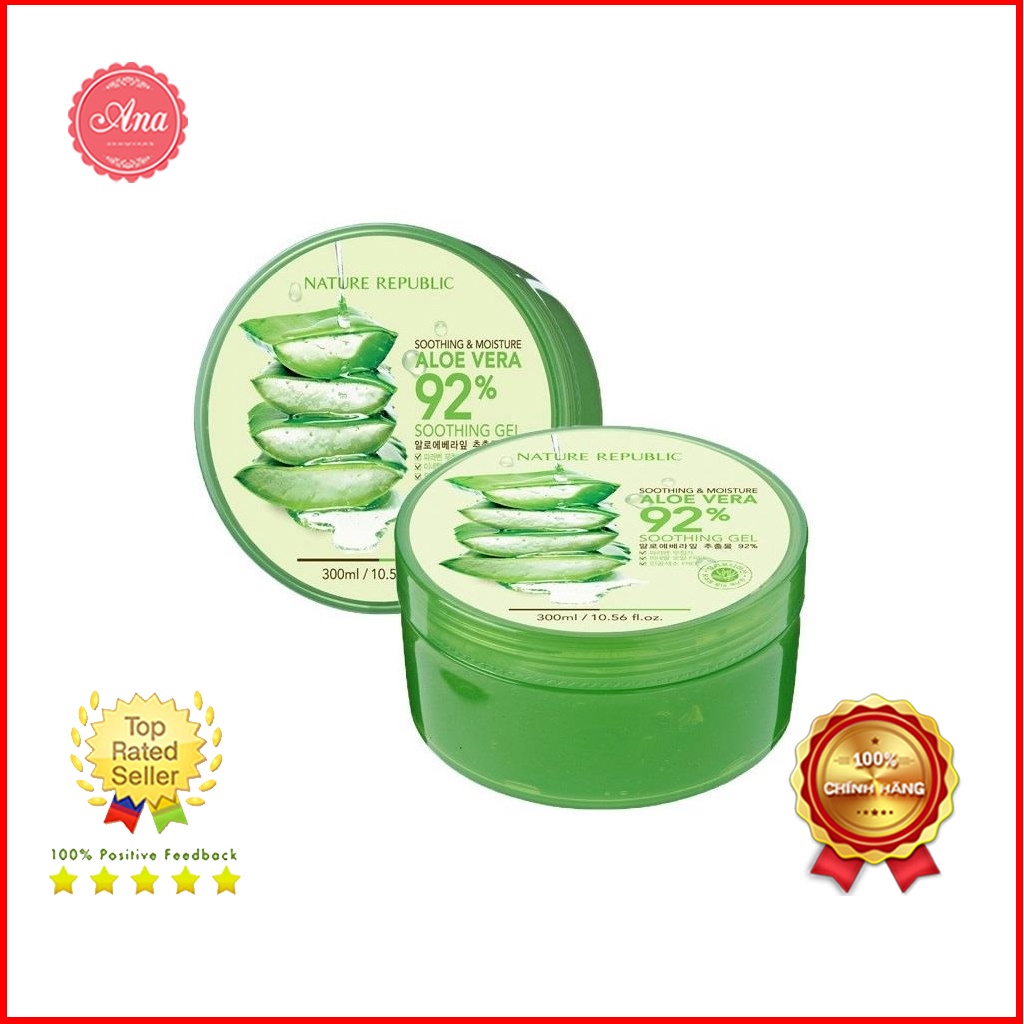 Gel Dưỡng Da Lô Hội Nature Republic Aloe Vera 92%